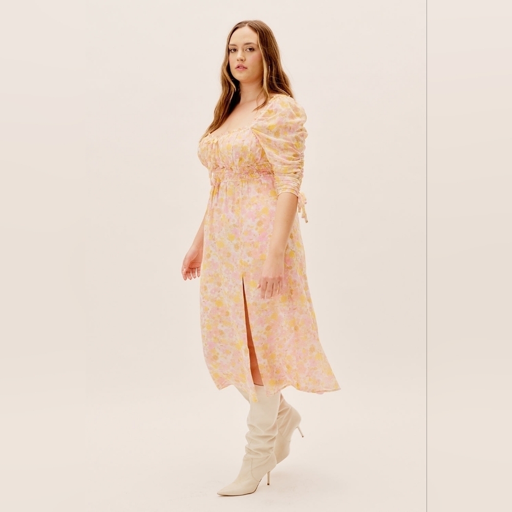 For Love & Lemons Eden Midi Dress